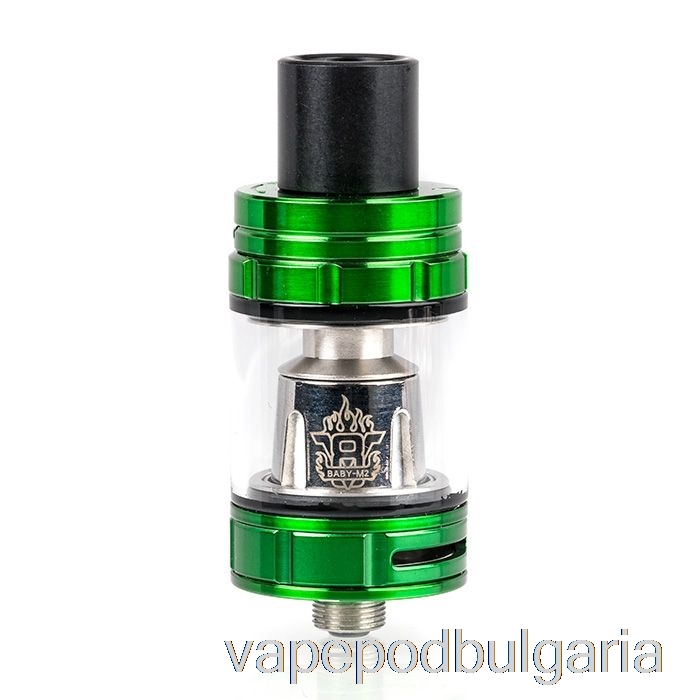 Vape 10000 Дръпки Smok Tfv8 Baby Beast Tank Green